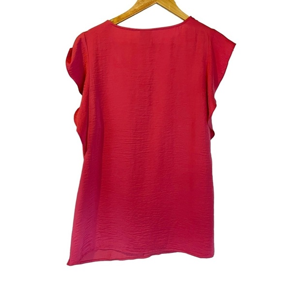 Cabi Rose Business Casual Top Barbiecore Pink Office - Picture 2 of 5